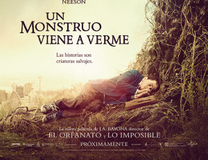 Póster de 'Un monstruo viene a verme' destacada