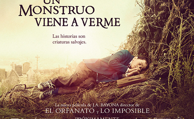 Póster de 'Un monstruo viene a verme' destacada