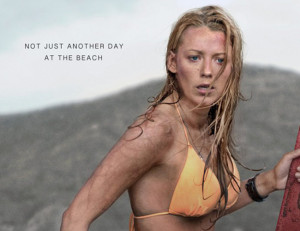 Póster en inglés de Infierno Azul (The Shallows) destacada