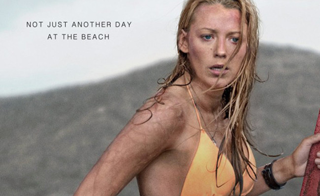 Póster en inglés de Infierno Azul (The Shallows) destacada