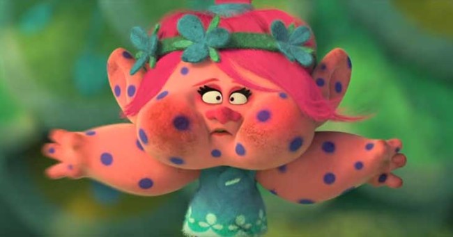 Una imagen de la película Trolls
