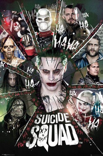 Póster de grupo de Escuadrón Suicida