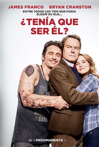 Póster en español de '¿Tenía que ser él? (Why him?)'