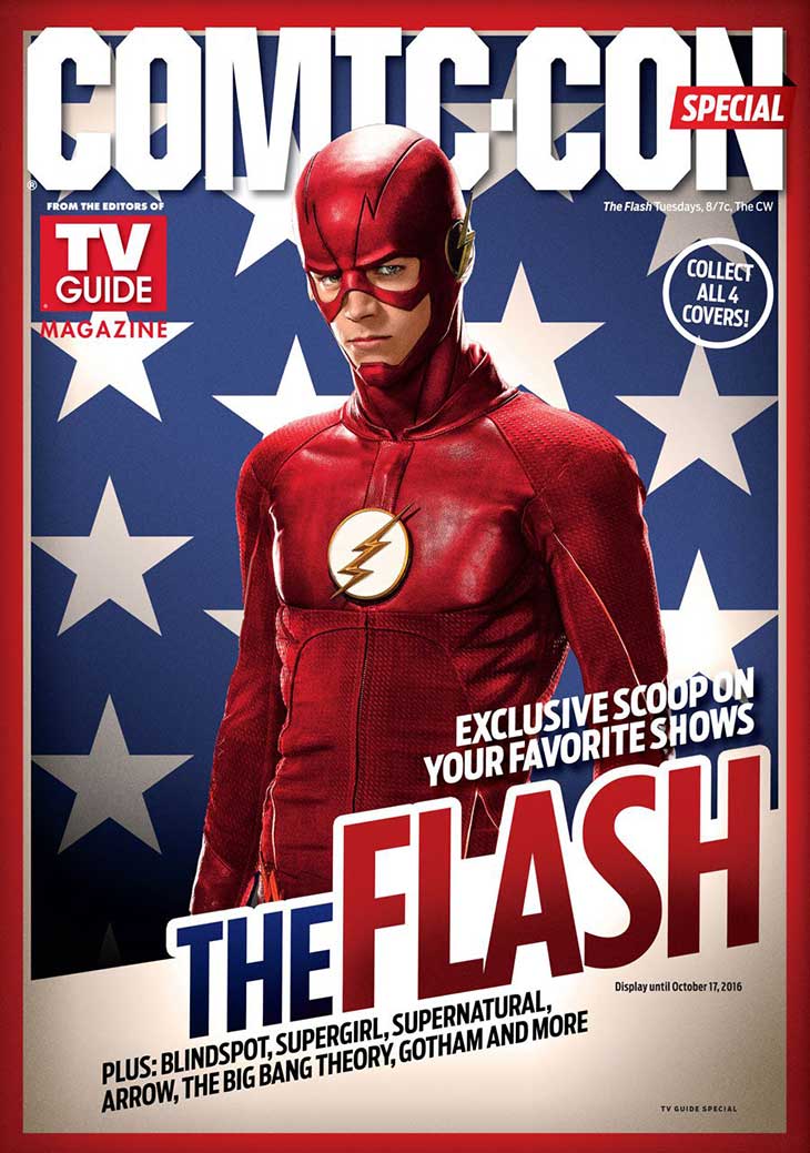 Portadas de TV Guide para la Comic-Con The Flash - Noche de Cine