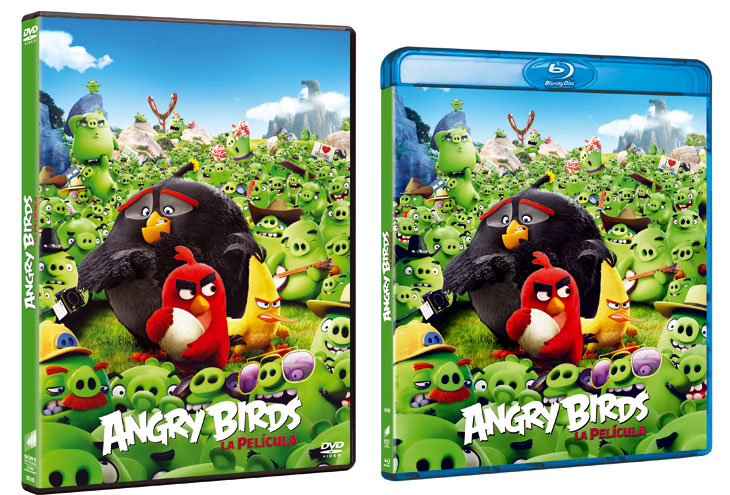 ‘Angry Birds, la película’  llaga a nuetros hogares en Blu-ray y DVD a partir del 7 de septiembre