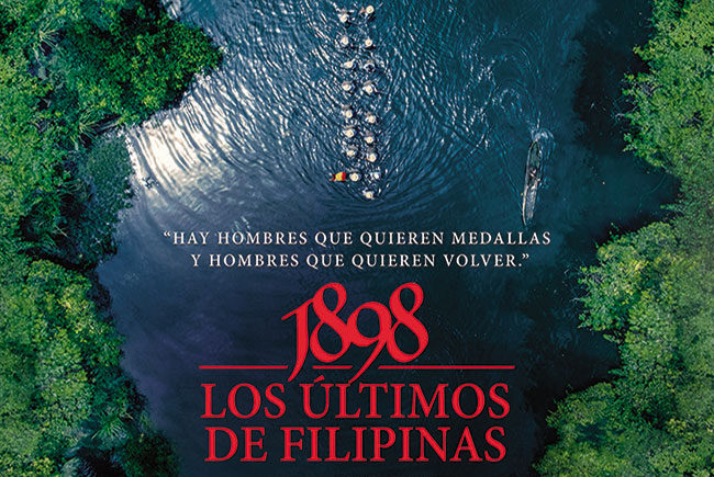 Primer póster de '1898: los últimos de Filipinas' destacada