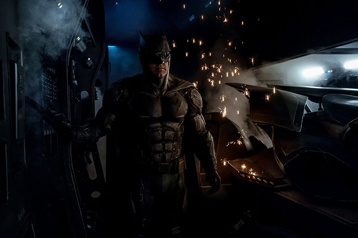 El traje táctico de Batman en 'Justice League'