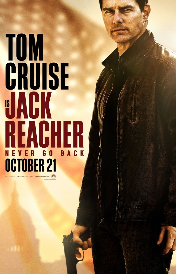 Nuevo póster de 'Jack Reacher: Never go back'
