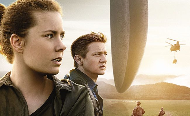 Cartel en español de 'La llegada (Arrival) destacada