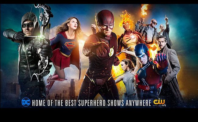 'The Flash', 'Arrow', 'Legends of tomorrow' y 'Supergirl' destacada