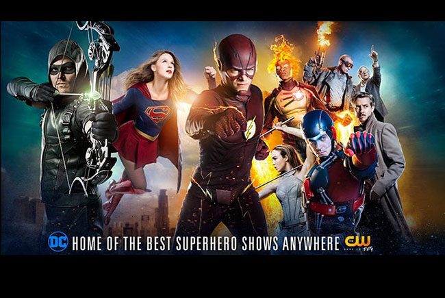 'The Flash', 'Arrow', 'Legends of tomorrow' y 'Supergirl' destacada