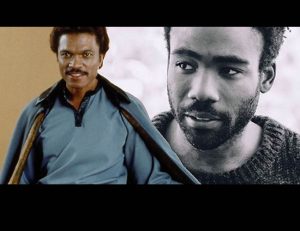 Donald Glover será el joven Lando Calrissian destacada