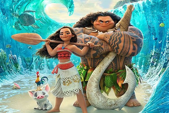 Póster en español de Vaiana (Moana) destacada