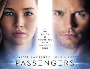 Cartel final en español de 'Passengers' destacada