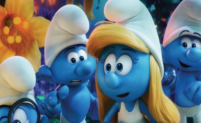 ‘Los Pitufos: la aldea escondida’ cartel final