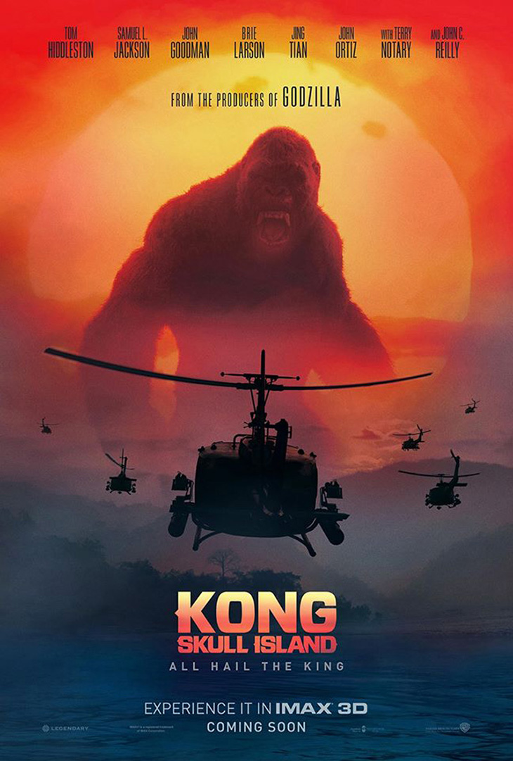 nuevo póster de 'Kong: La Isla Calavera'