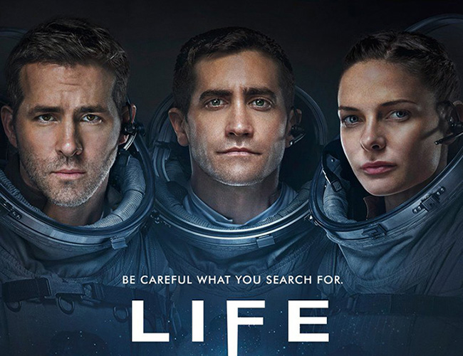 Nuevo tráiler de ‘Life’ (‘vida’) la aventura espacial de Jake Gyllenhaal, Rebecca Ferguson y Ryan Reynolds