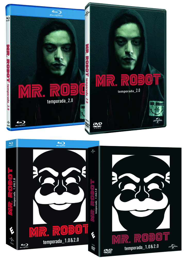 ‘Mr. Robot’ temporada_2.0: el fenómeno televisivo llega en Blu-ray y DVD