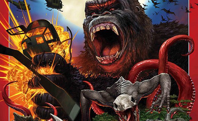 póster japonés de 'Kong: La Isla Calavera' destacada