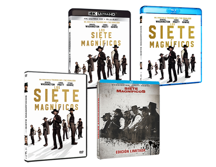 ‘Los siete magníficos’, una revisión del western clásico con ojos del siglo XXI, ya en blu-ray y DVD