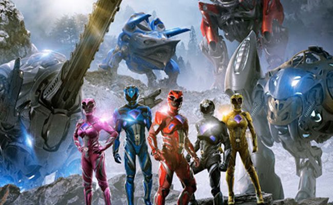 Nuevo póster de Power Rangers destacada