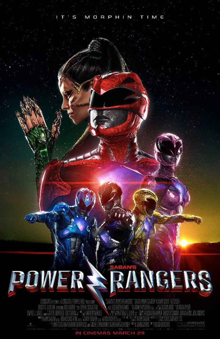 Nuevo póster de Power Rangers