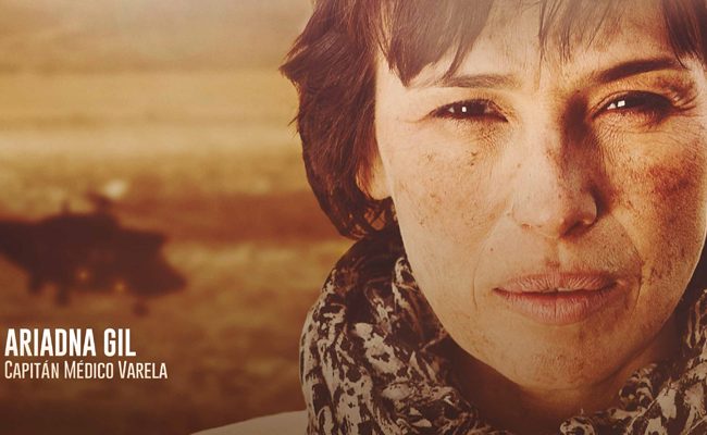 El espectacular film bélico Español ‘Zona hostil’ presenta carteles de personajes