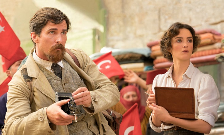 Christian Bale y Charlotte Le Bon en 'The promise'