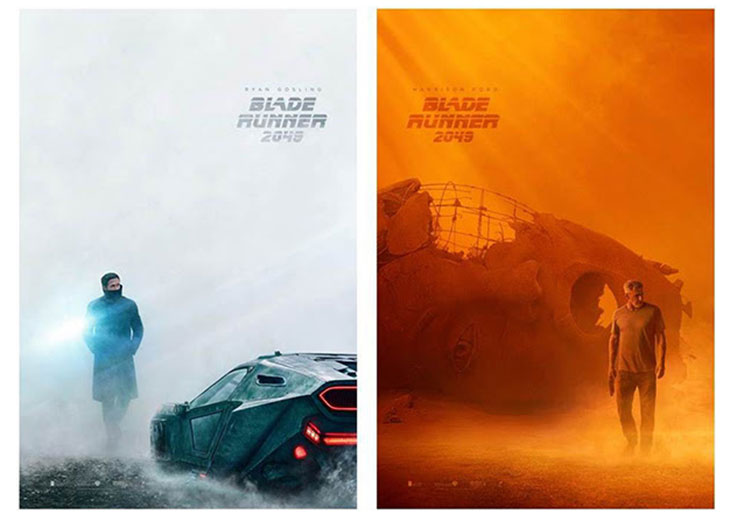 Primeros pósteres de personajes de 'Blade Runner 2049'