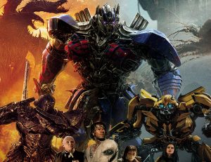 Póster definitivo en español de 'Transformers: el último caballero' destacada
