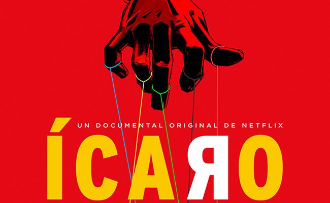 Póster de 'Ícaro' destacada