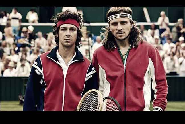 Una imagen de Borg/McEnroe destacada