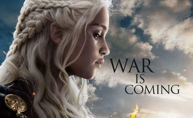 Cartel promocional 'War is coming'