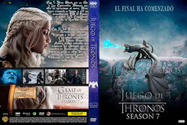 Carátula de séptima temporada de 'Juego de tronos'