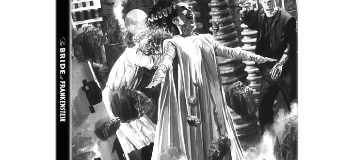 Carátula del nuevo lanzamiento del clásico 'La novia de Frankestein'