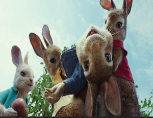 Fotograma de la película 'Peter rabbit'