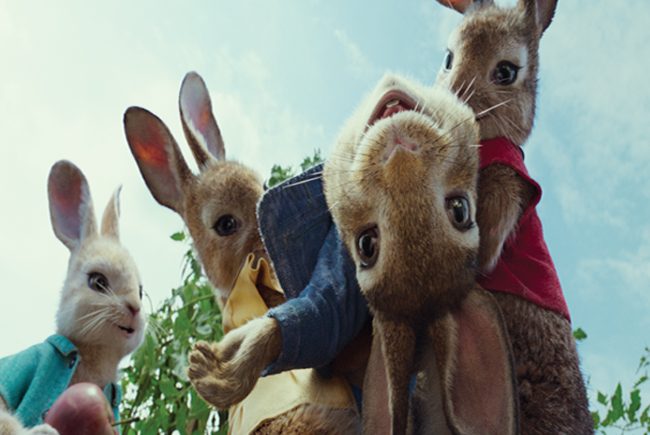 Fotograma de la película 'Peter rabbit'