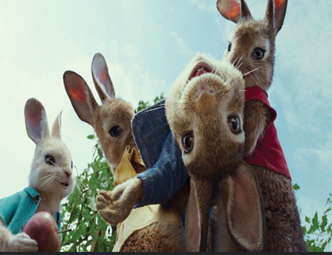 Fotograma de la película 'Peter rabbit'