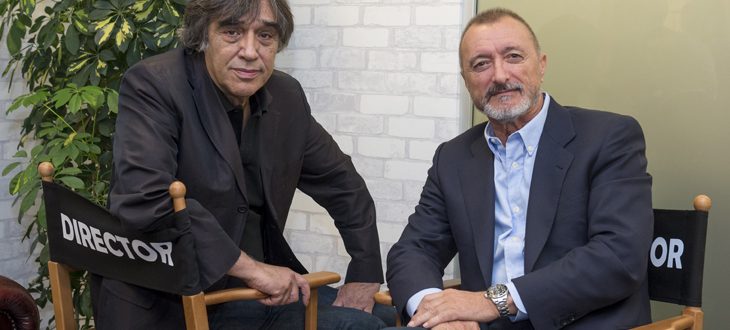 Director y escritor en el rodaje