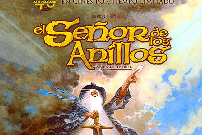 Póster de 'El Señor de los Anillos' de Ralph Bakshi destacada