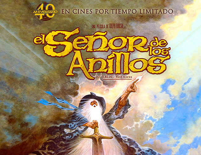 Póster de 'El Señor de los Anillos' de Ralph Bakshi destacada