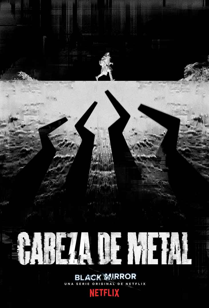 Póster de Cabeza de Metal