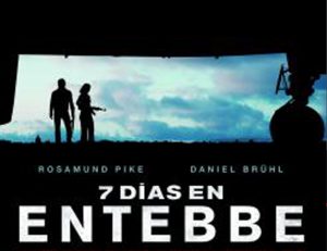 Cartel '7 días en Entebbe'