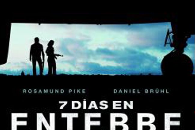 Cartel '7 días en Entebbe'