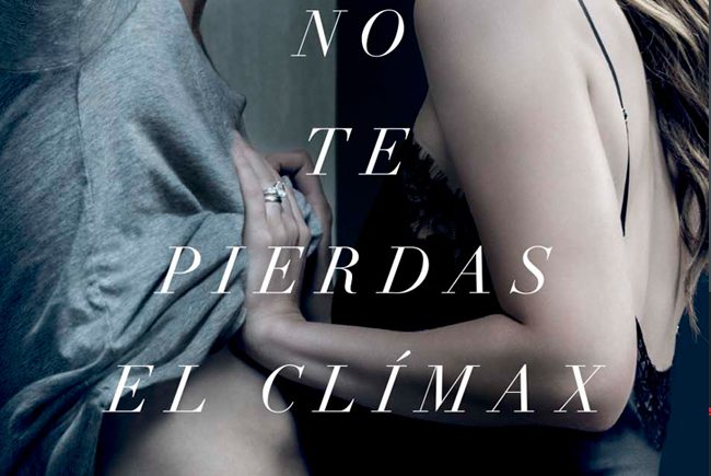 Cartel 'Cincuenta sombras liberadas'