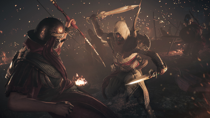 Fotograma videojuego 'Assassin's Creed Origins'