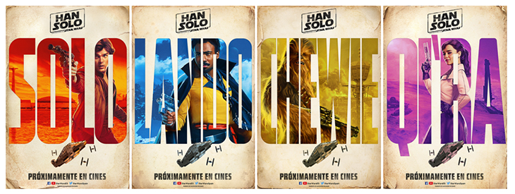 Pósteres de Han Solo