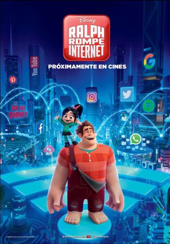 Póster de Ralph Rompe Internet