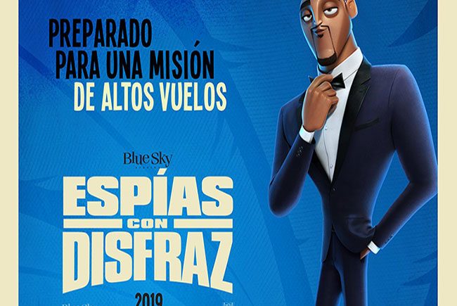 Póster de Espías con disfraz destacada