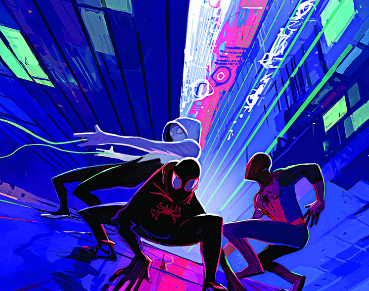 Desvelados los diseños de las carátulas de Spider-Man: Un nuevo universo |  Noche de Cine